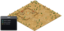 The Dunes West map view